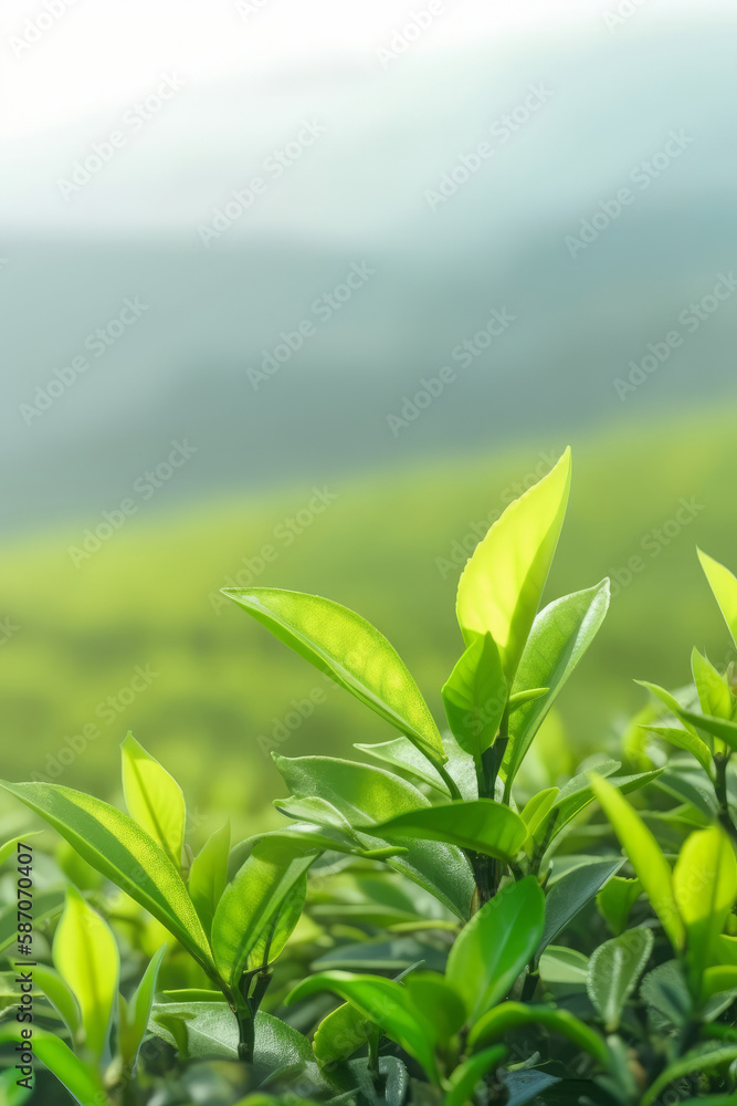 Tea Garden in the Sun Tea Garden in the Sun