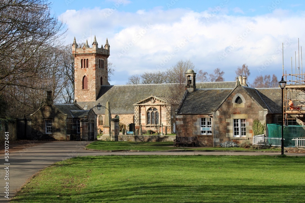 Dirleton Parish Church, East Lothian. Dirleton Parish Church, East Lothian.