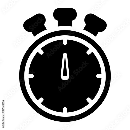 chronometer glyph icon