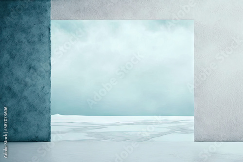 Nordic Style Background - Nordic Texture Backdrops Series - Nordic Wallpaper Style created with Generative AI technology