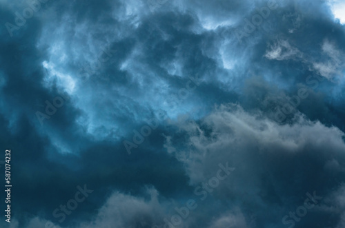 dramatic dark storm cloud shapes