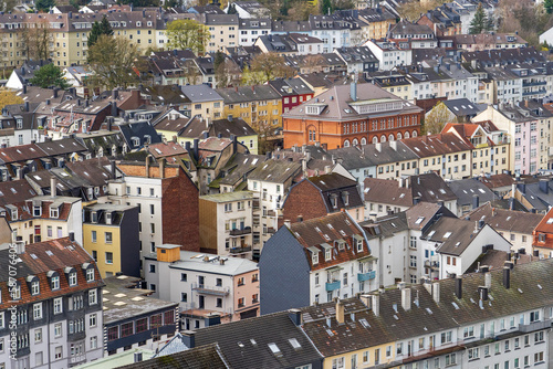 Blick auf Wuppertal vom Dach des Gaskessels © E. Schittenhelm