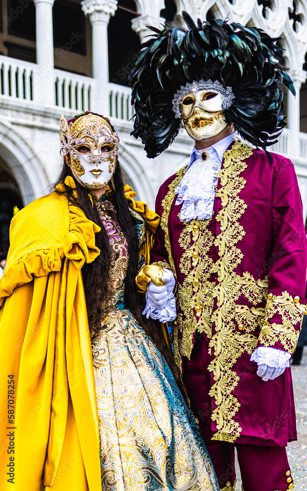 Carnival  in Venice Italy