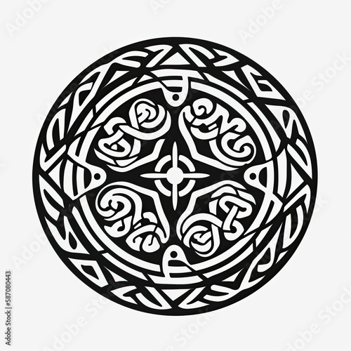 Celtic knot tattoo - By Generative AI