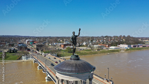 Civil War Soldier Monument Hamilton Ohio