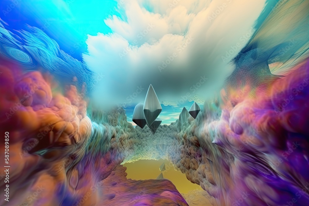 surreal abstract background image that transports the viewer to a ...