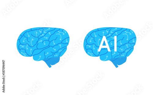 人工知能　AI イラスト