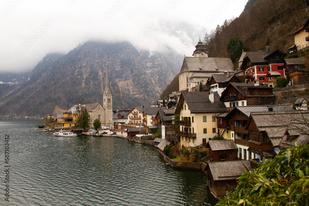 village on the lake