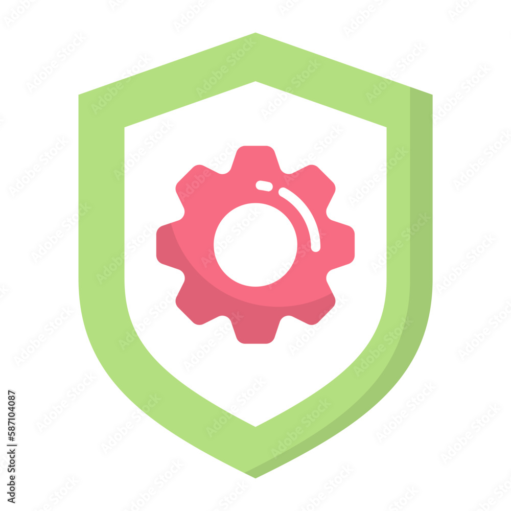 Risk Management Flat Icon Risk Management Flat Icon