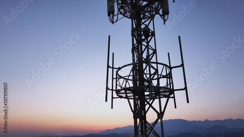 communication tower photo