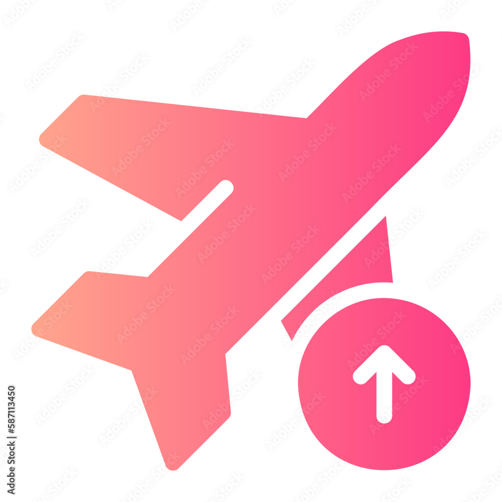 travel gradient icon travel gradient icon
