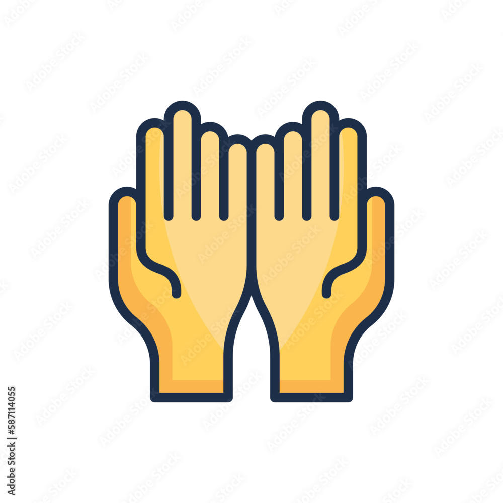Prayer icon. Suitable for Web Page, Mobile App, UI, UX and GUI design. Prayer icon. Suitable for Web Page, Mobile App, UI, UX and GUI design.
