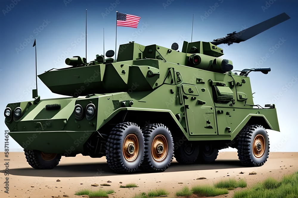 Command Apc Vector armoured personnel carrier (APC), clip-art, vector, white background ...