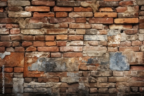 old brick wall background