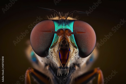 amazing macro photography of a Horsefly - Tabanidae © Fernando