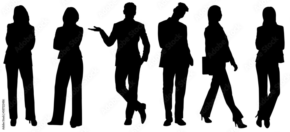 People silhouettes 71 People silhouettes 71