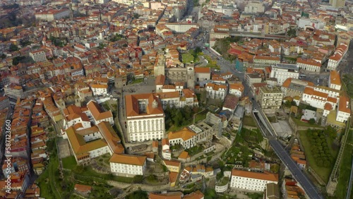 Wallpaper Mural Stunning aerial view of Porto showcasing the Douro River and cityscape Torontodigital.ca