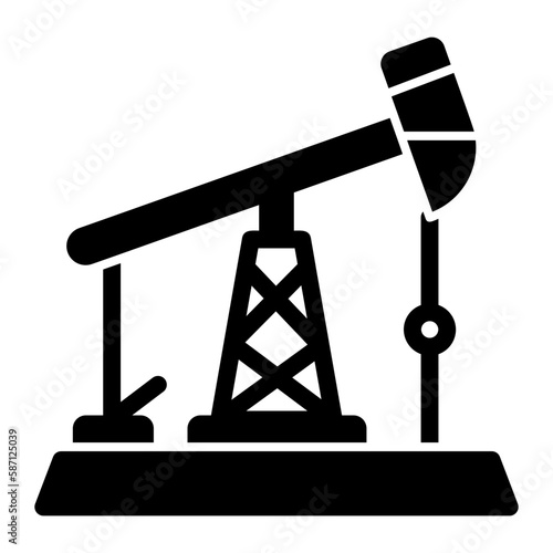 pump jack icon