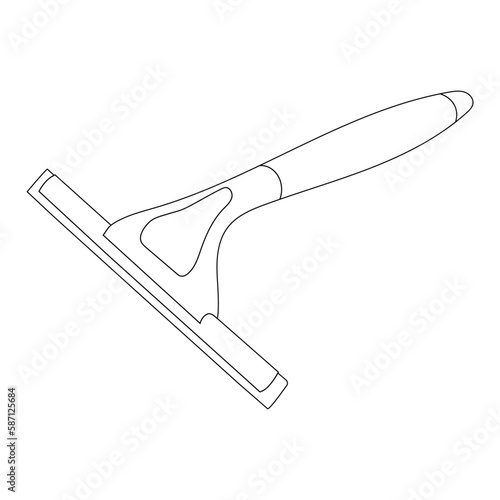 glass cleaner icon vector