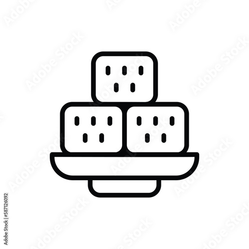 Halva icon. Suitable for Web Page, Mobile App, UI, UX and GUI design.