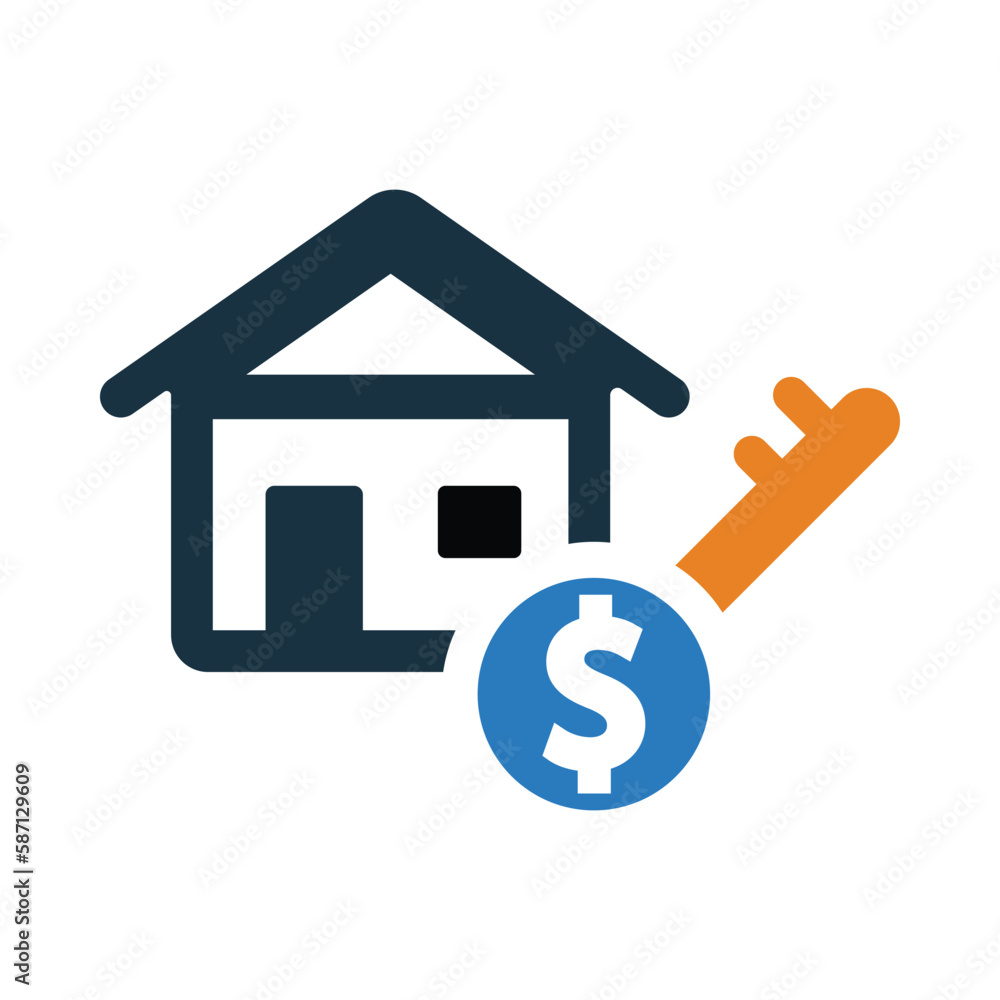 home, house, sale, dollar, key, home sale icon home, house, sale, dollar, key, home sale icon
