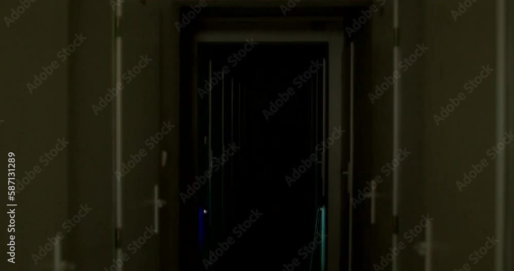Disorientation person during detention. Flashing light effect. Camera movement across the floor place work police special forces. Special flashers make light flash room. Disorientation person during detention. Flashing light effect. Camera movement across the floor place work police special forces. Special flashers make light flash room.