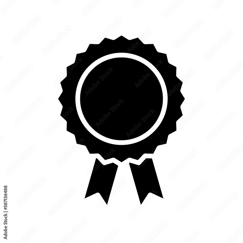 Page rank vector icon, certificate symbol. flat vector illustration for web site or mobile app 