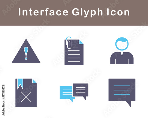 Interface Vector Icon Set