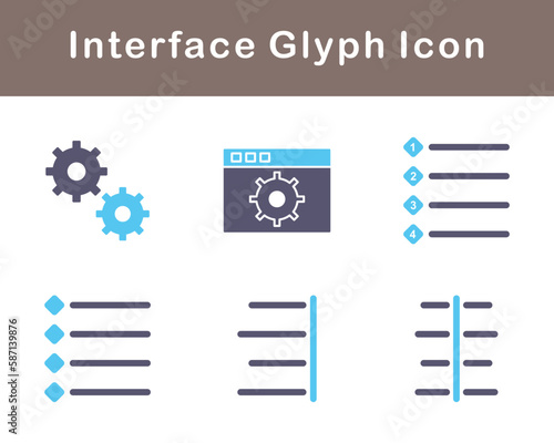 Interface Vector Icon Set