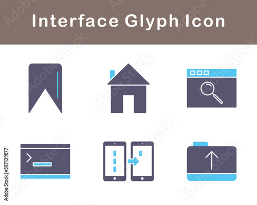 Interface Vector Icon Set