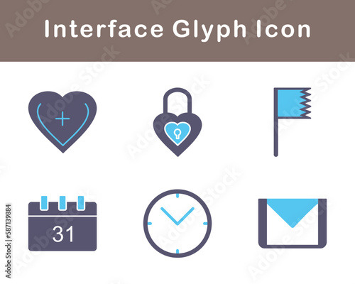 Interface Vector Icon Set