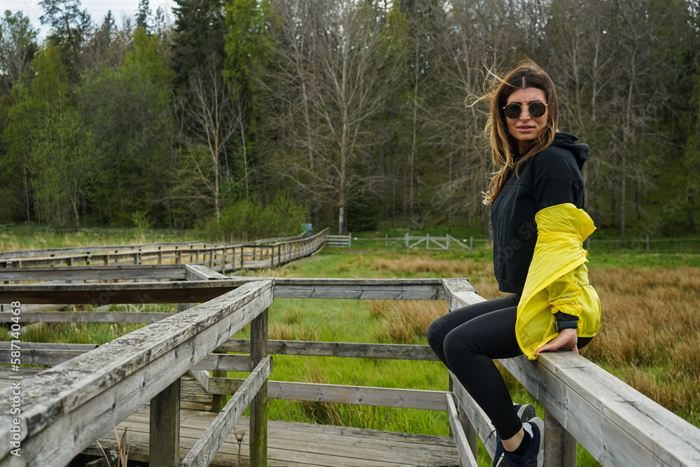 girl on a bridge girl on a bridge