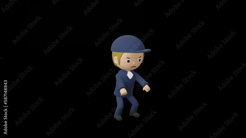 Who made it with 3DCG that exercises
