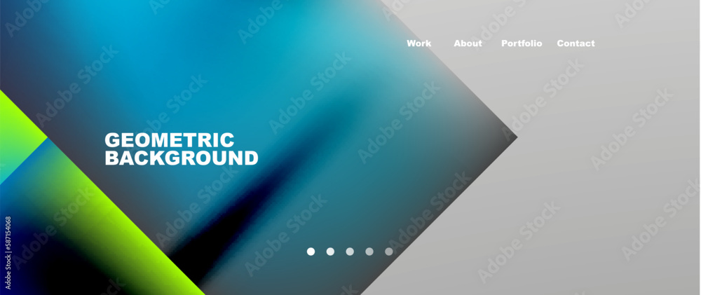Overlapping circles abstract background template Overlapping circles abstract background template