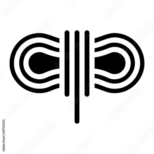 rope glyph icon