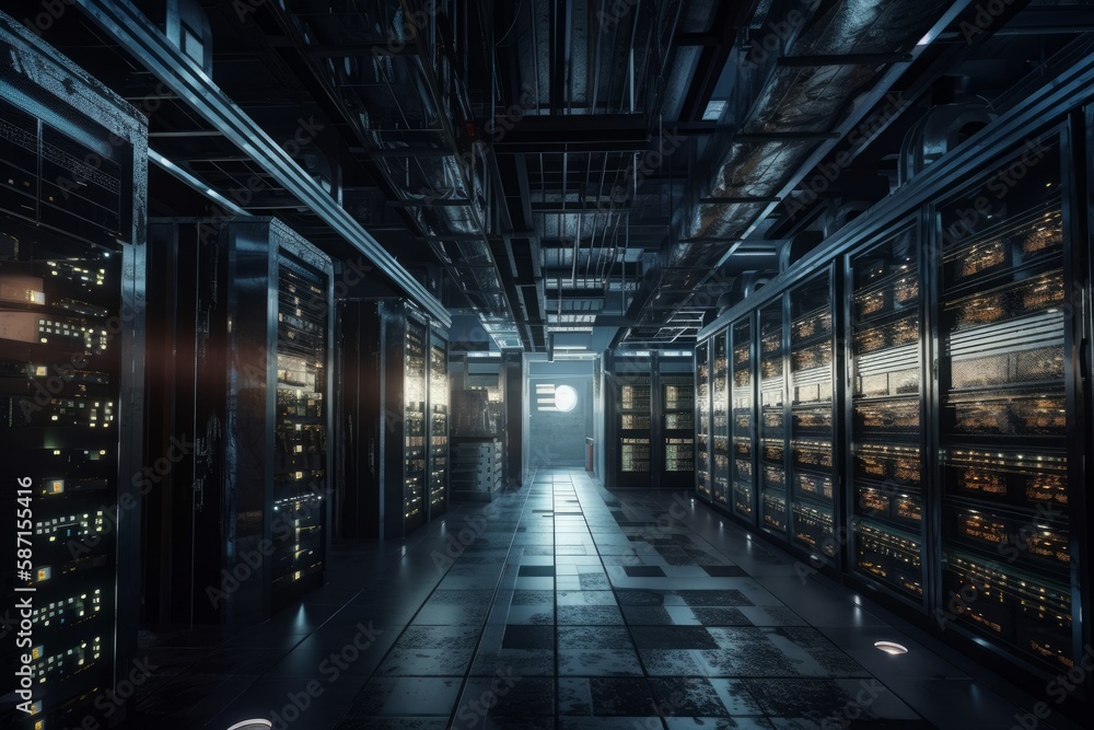 Realisation Server Exploring the Ultra-Realistic Space-Based Server Farm's Intricate ...