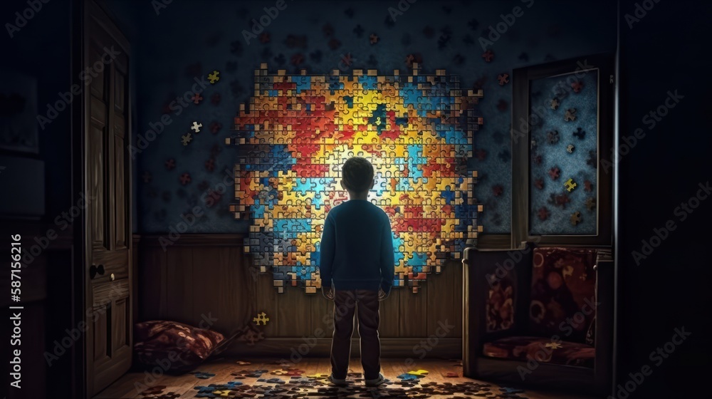 hining a Light on Autism: Raising Awareness and Advocacy, world autism day, GENERATIVE AI
