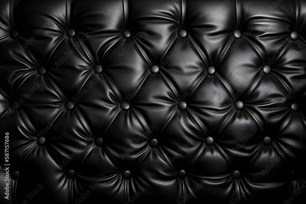 Elegance black leather pattern.
Generative AI. Elegance black leather pattern.
Generative AI.