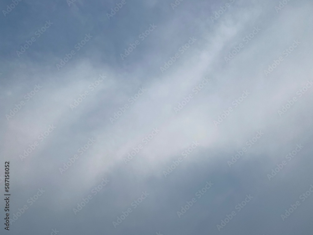 blue sky with clouds