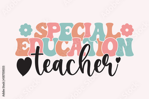 teacher quotes svg design, Teacher typography set, Gift card for Teacher's Day photo