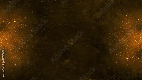 Fire Ember Spark Particle Background