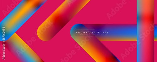 Minimalist straight line abstract background. Vector Illustration For Wallpaper, Banner, Background, Card, Book Illustration, landing page