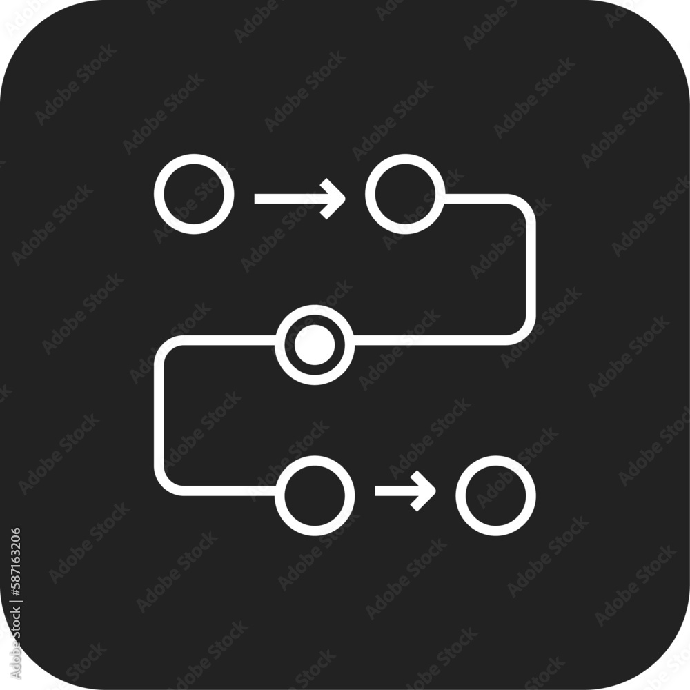 Flow Business icon with black filled line style. arrow, process, system, work, data, concept, return. Vector illustration Flow Business icon with black filled line style. arrow, process, system, work, data, concept, return. Vector illustration