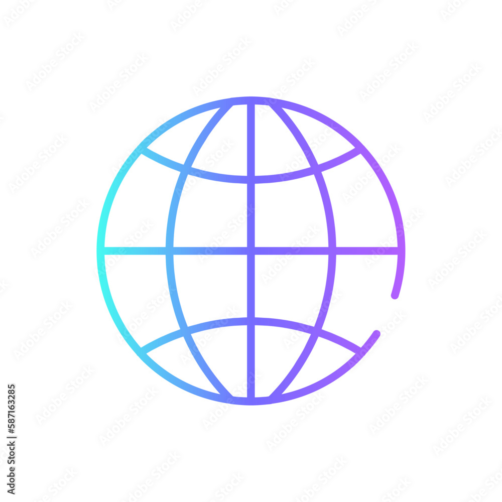 Networking Business icon with blue duotone style. connection, social, internet, media, global, technology, globe. Vector illustration Networking Business icon with blue duotone style. connection, social, internet, media, global, technology, globe. Vector illustration