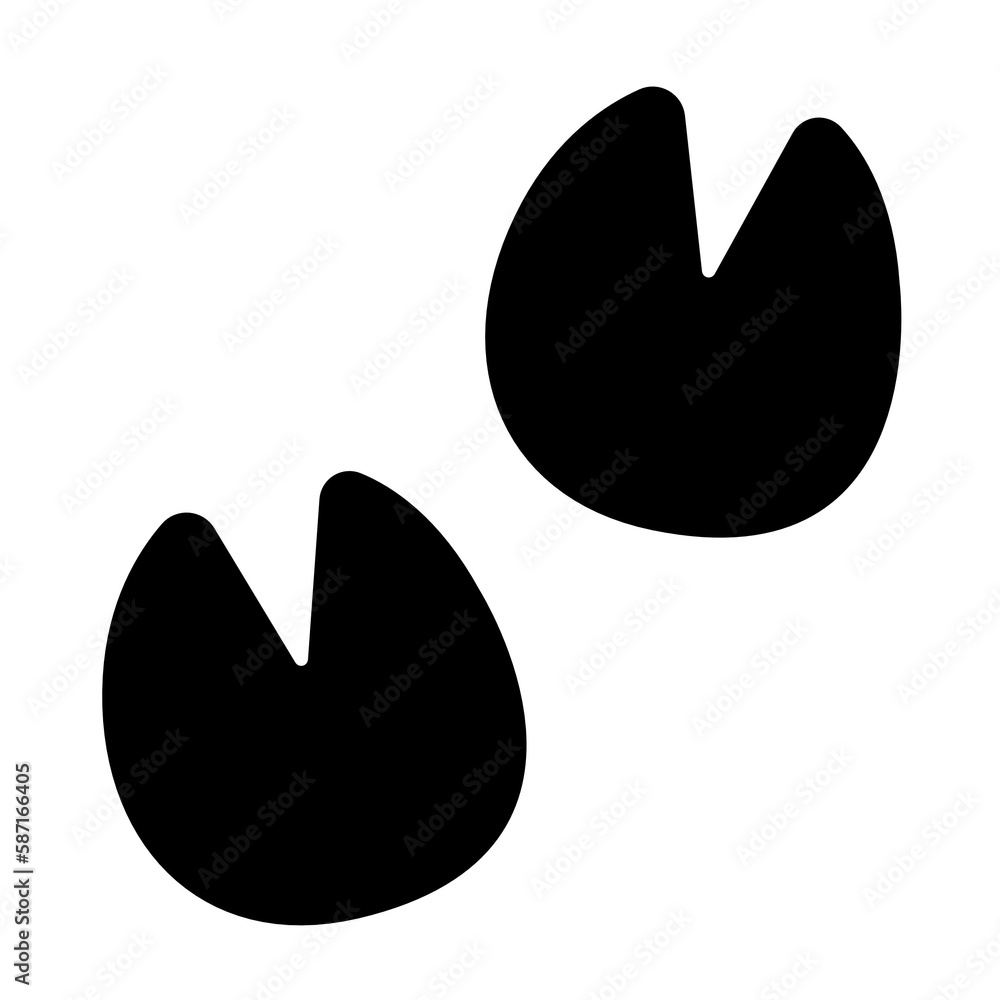 Pig feet cartoon cute StockIllustration Adobe Stock