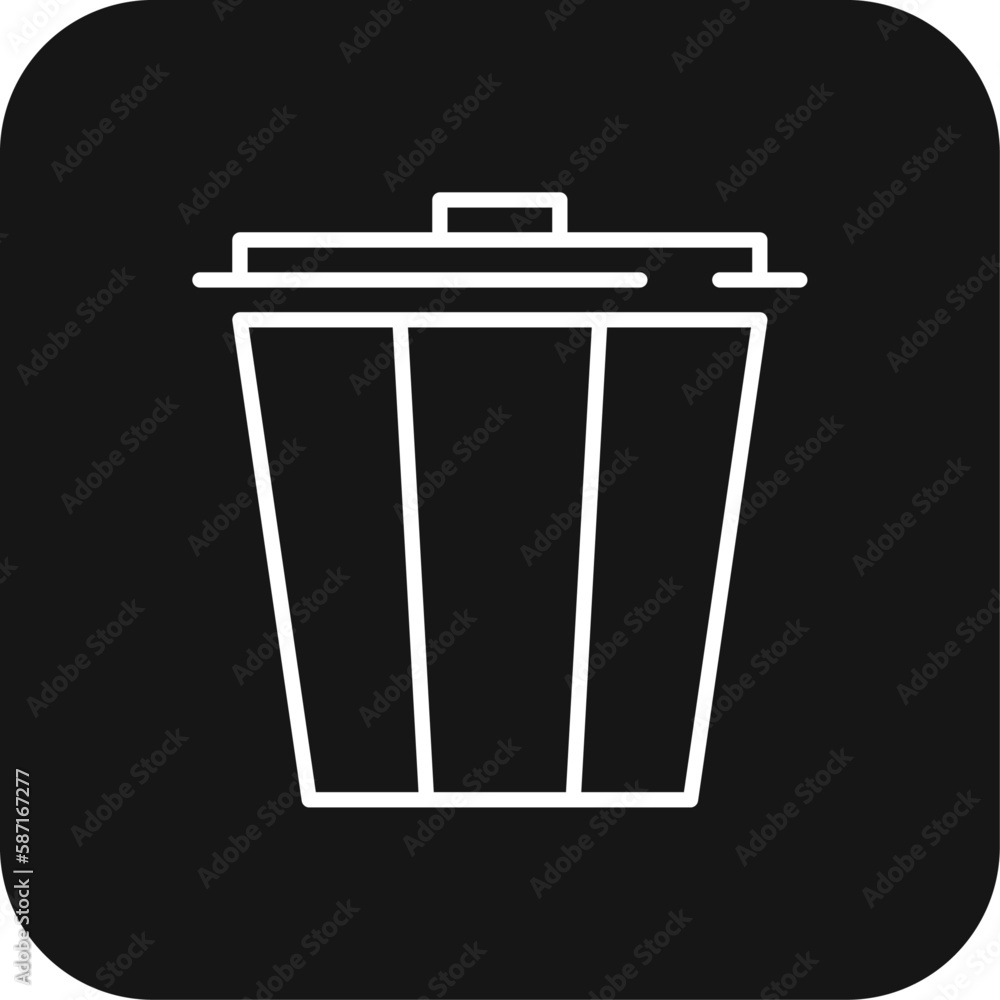 Rubbish bin Eco friendly icon with black filled line style. trash, waste, recycle, recycling, environment, basket, reuse. Vector illustration Rubbish bin Eco friendly icon with black filled line style. trash, waste, recycle, recycling, environment, basket, reuse. Vector illustration