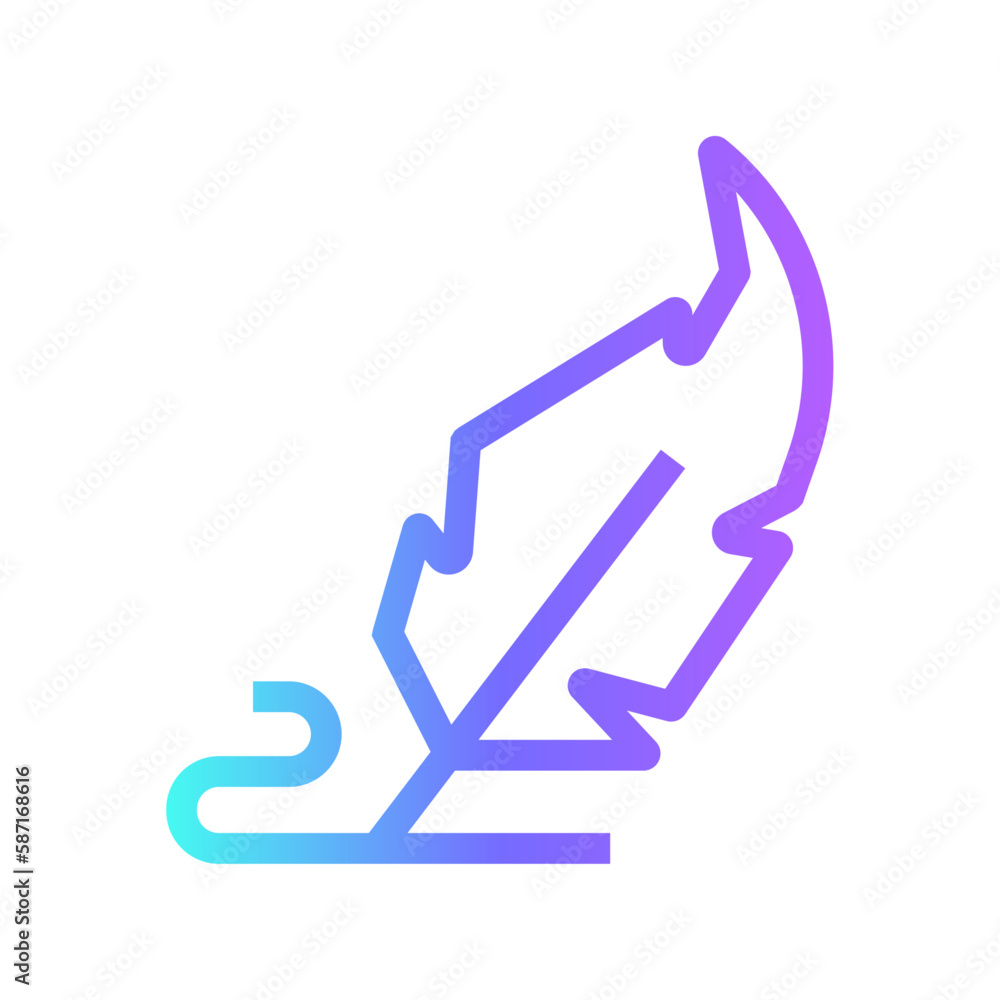 Sign teamwork and Management icon with purple blue outline style. teamwork, business, management, work, job, hiring, career. Vector Illustration Sign teamwork and Management icon with purple blue outline style. teamwork, business, management, work, job, hiring, career. Vector Illustration