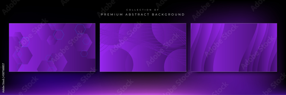 Vector abstract purple geometric shapes background Vector abstract purple geometric shapes background