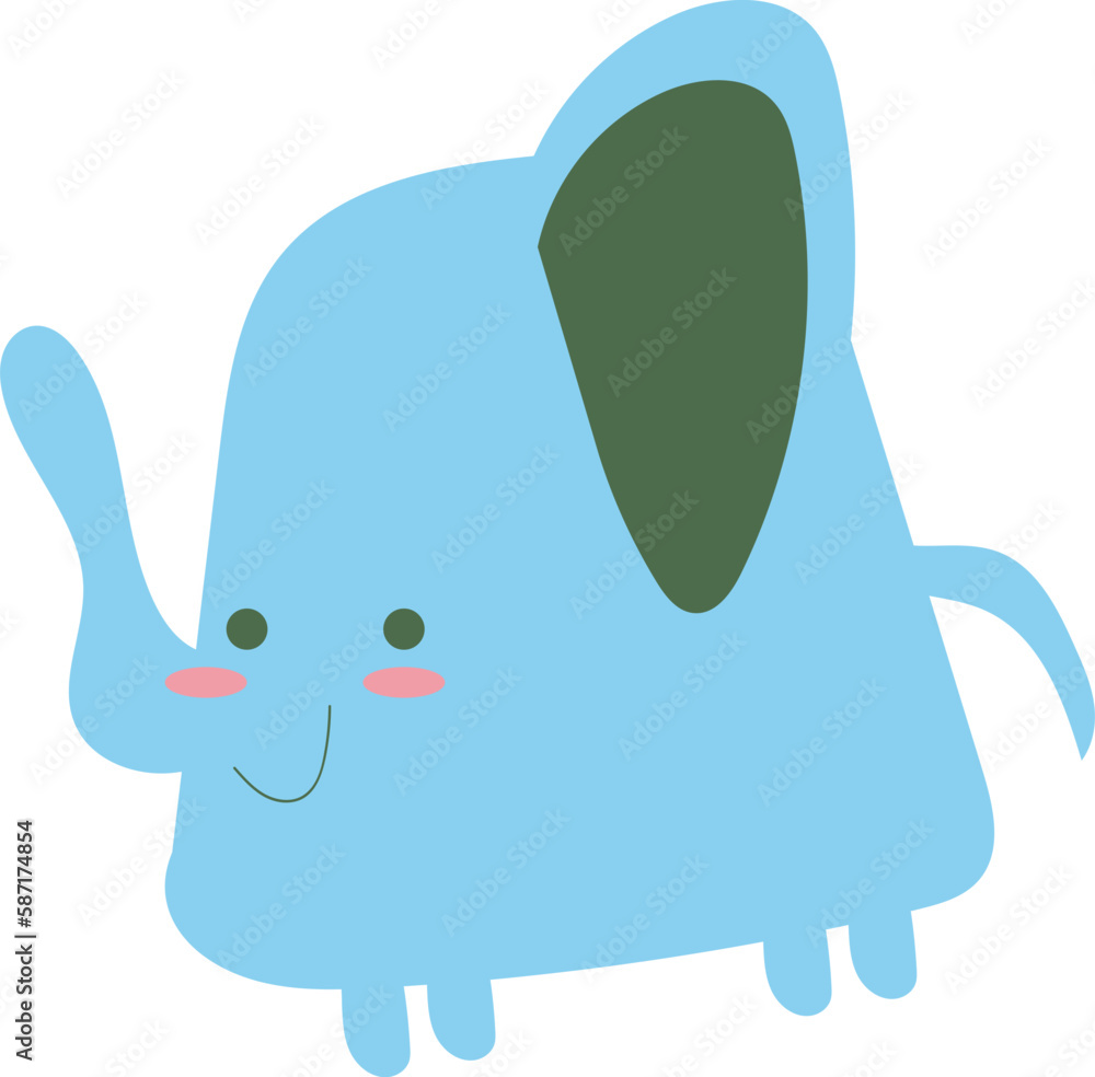 Obraz premium Elephant Illustration