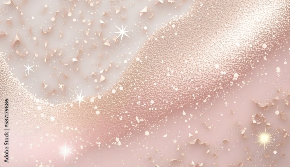 Pink lights background texture abstract Christmas decoration. Beautiful bright winter sparkle bokeh, 3d rendering of Generative Ai. Pink lights background texture abstract Christmas decoration. Beautiful bright winter sparkle bokeh, 3d rendering of Generative Ai.